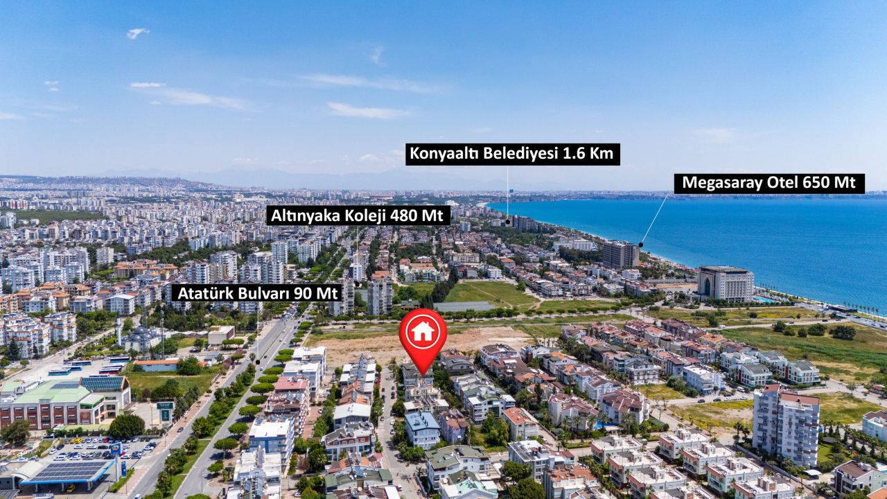 Terreno a Antalya, Turchia, 415 m2 - foto 7