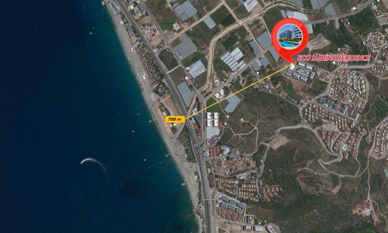 Apartamento en Alanya, Turquia, 50 m² - imagen 6