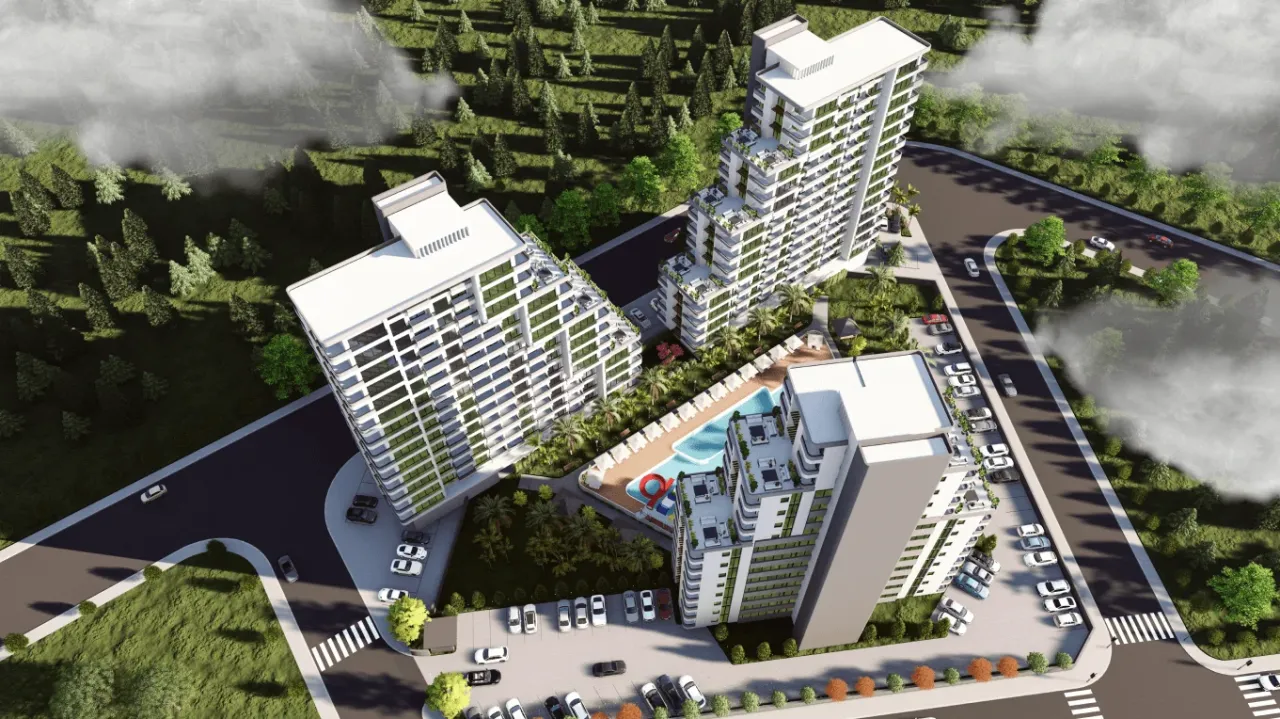 Wohnung in Mersin, Türkei, 45 m² - Foto 1