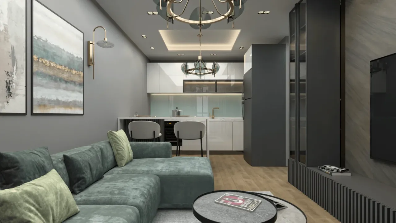 Wohnung in Mersin, Türkei, 45 m² - Foto 8