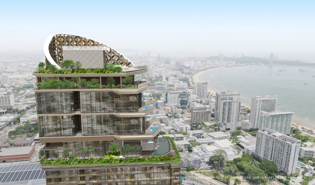 Flat in Pattaya, Thailand, 34.3 m² - picture 4