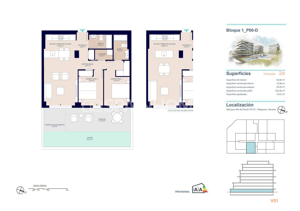 Apartamento en Villajoyosa, España, 81 m² - imagen 19