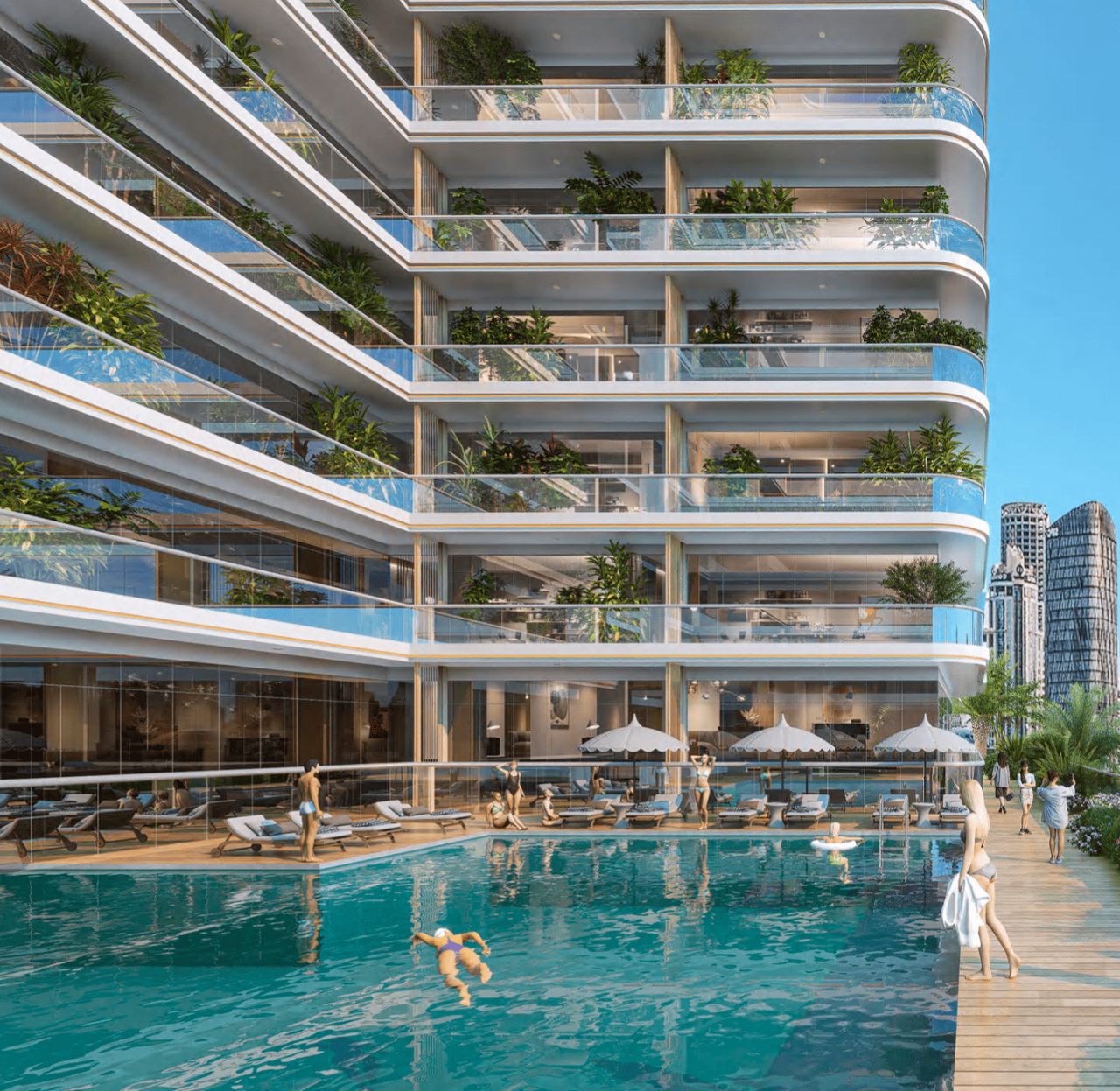 Appartement à Dubaï, EAU, 64 m² - image 1