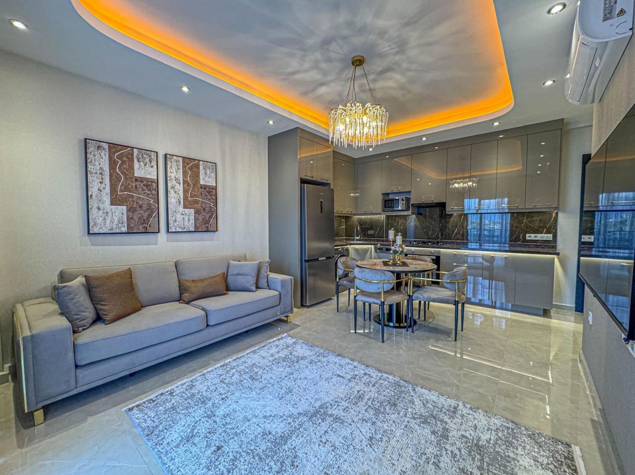 Wohnung in Alanya, Türkei, 55 m² - Foto 1