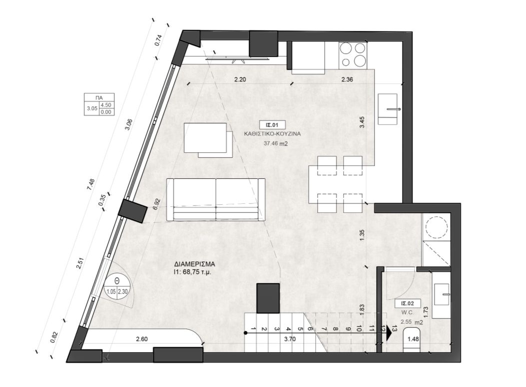 Appartement à Athènes, Grèce, 68 m² - image 6