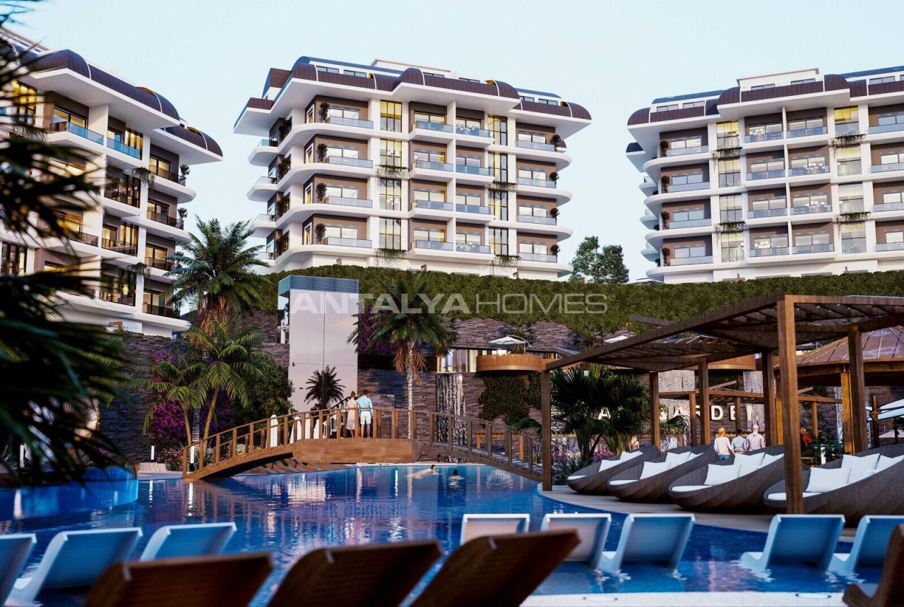 Apartamento en Alanya, Turquia, 50 m² - imagen 2