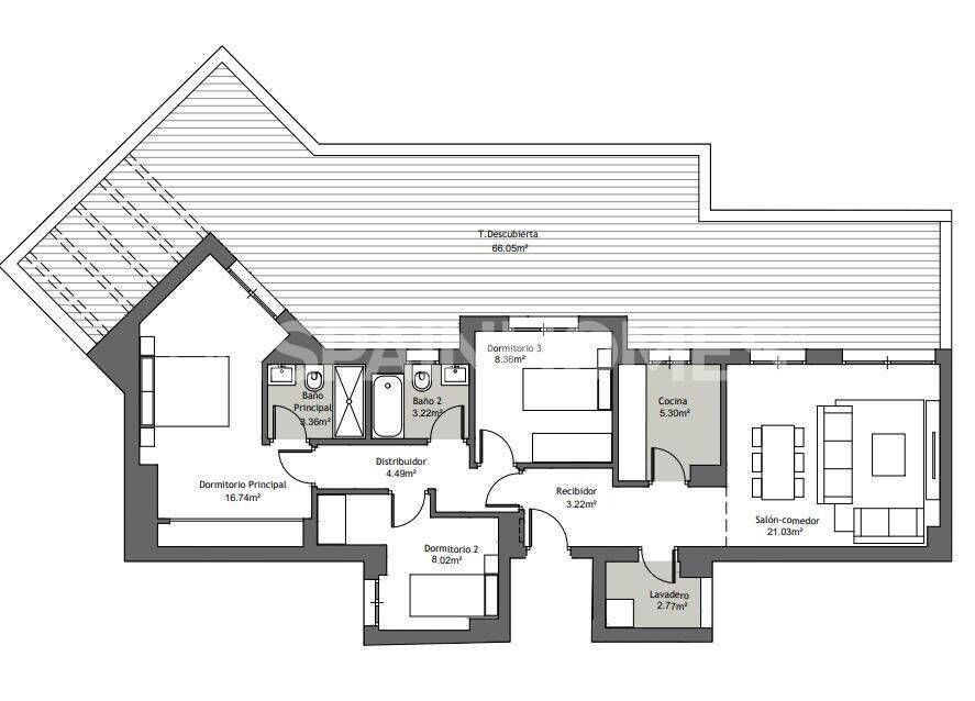 Penthouse Vélez-Málaga, Espagne, 83 m² - image 1
