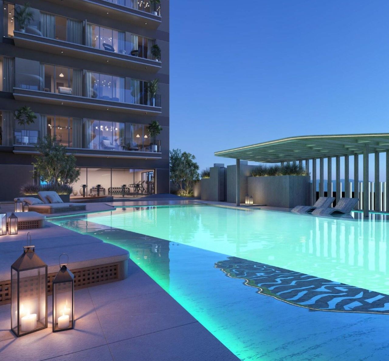 Piso en Dubái, EAU, 55 m² - imagen 1