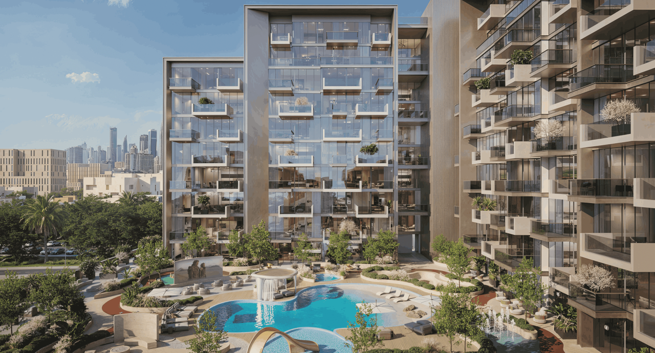 Studio in Dubai, UAE, 46 m² - picture 1