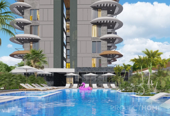 Wohnung in Kestel, Türkei, 150 m² - Foto 1