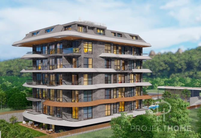Wohnung in Kestel, Türkei, 112 m² - Foto 1