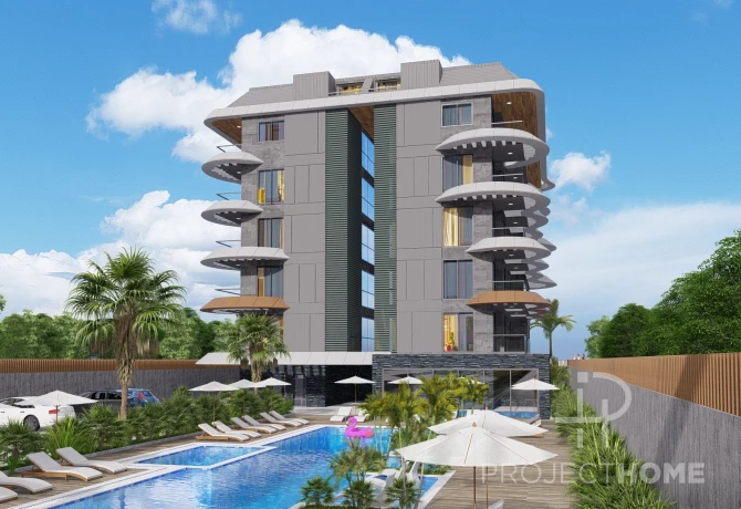 Wohnung in Kestel, Türkei, 188 m² - Foto 1