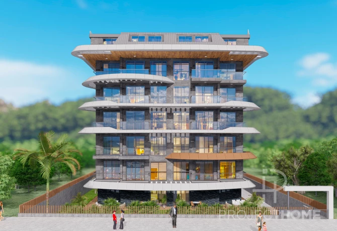 Wohnung in Kestel, Türkei, 49 m² - Foto 1