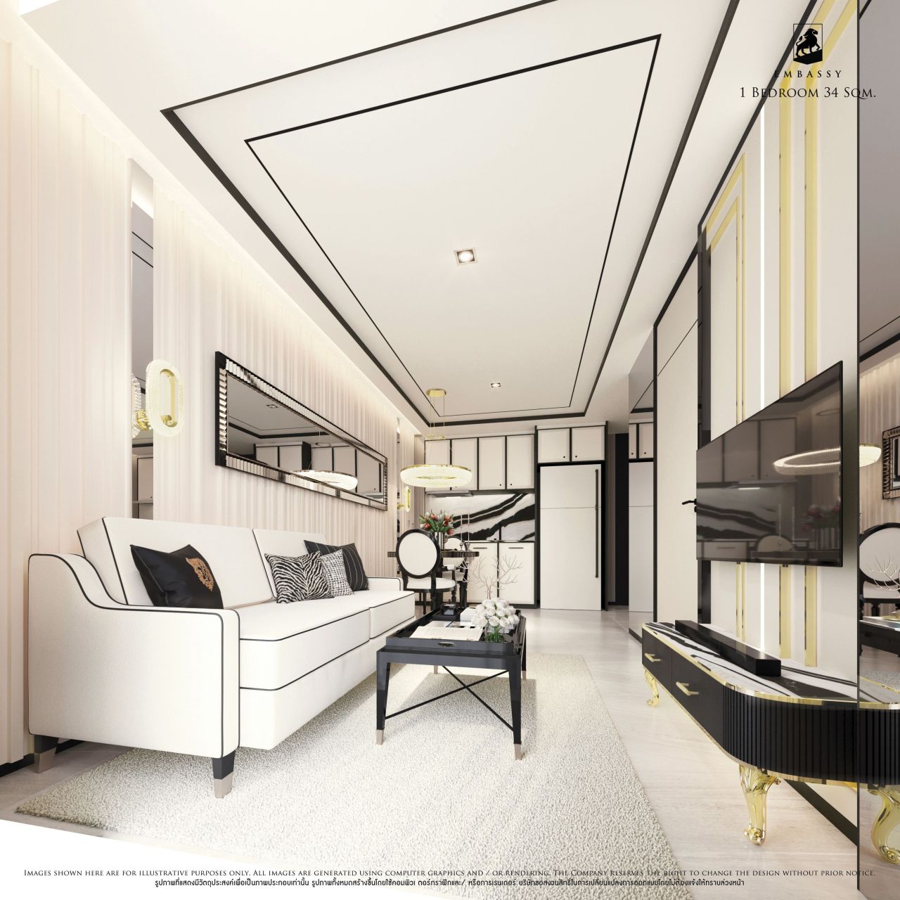 Flat in Pattaya, Thailand, 34 m² - picture 2