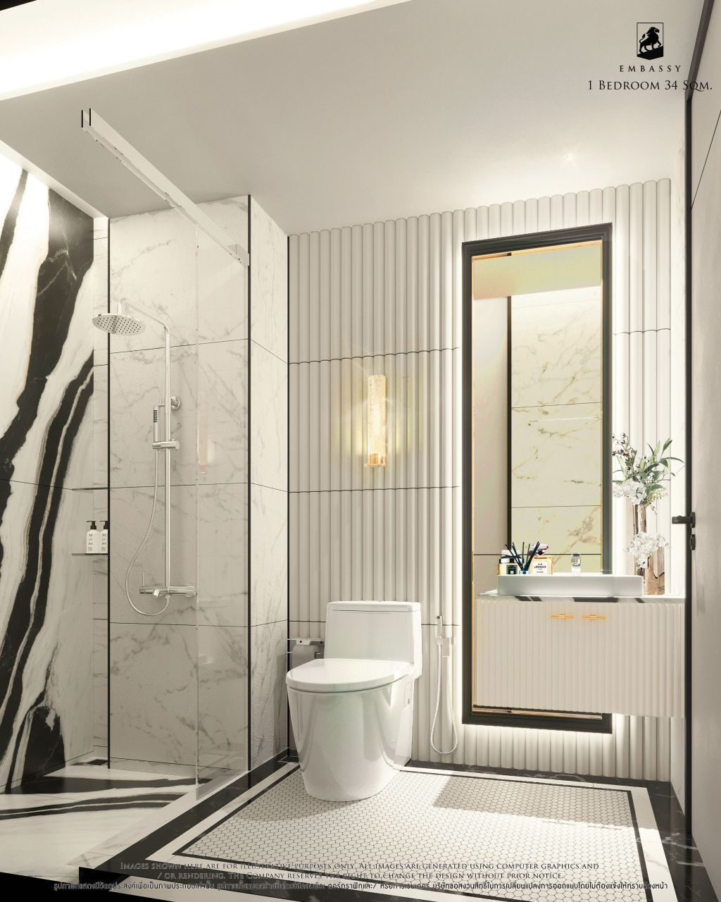 Flat in Pattaya, Thailand, 34 m² - picture 5