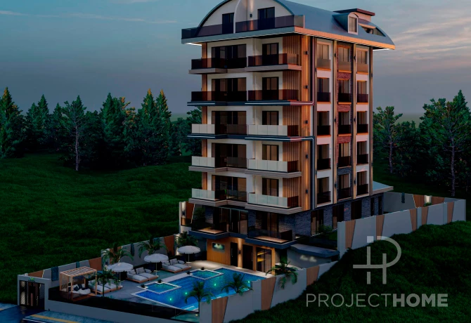 Wohnung in Alanya, Türkei, 117 m² - Foto 1