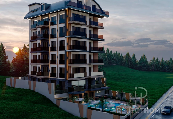 Wohnung in Alanya, Türkei, 48 m² - Foto 1