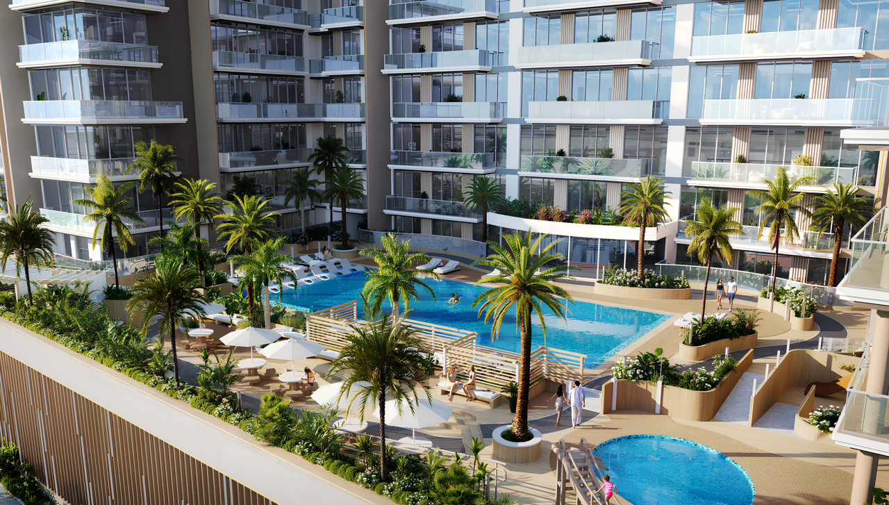 Flat in Dubai, UAE, 91 m² - picture 1