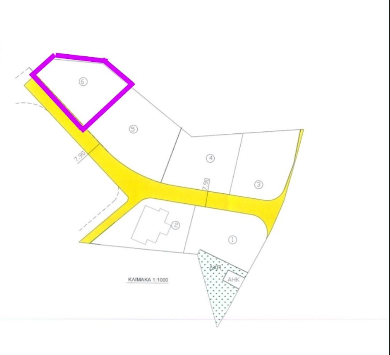 Land in Agios Tychon, Cyprus, 833 m² - picture 2