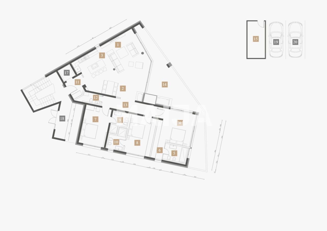 Appartamenti a Opatija, Croazia, 158.57 m² - foto 2