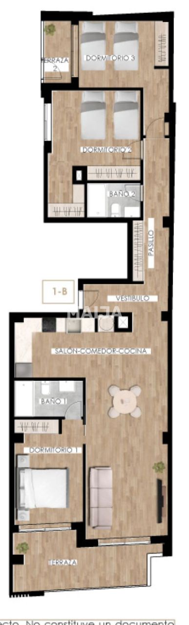 Appartamenti a Torrevieja, Spagna, 114.7 m² - foto 2