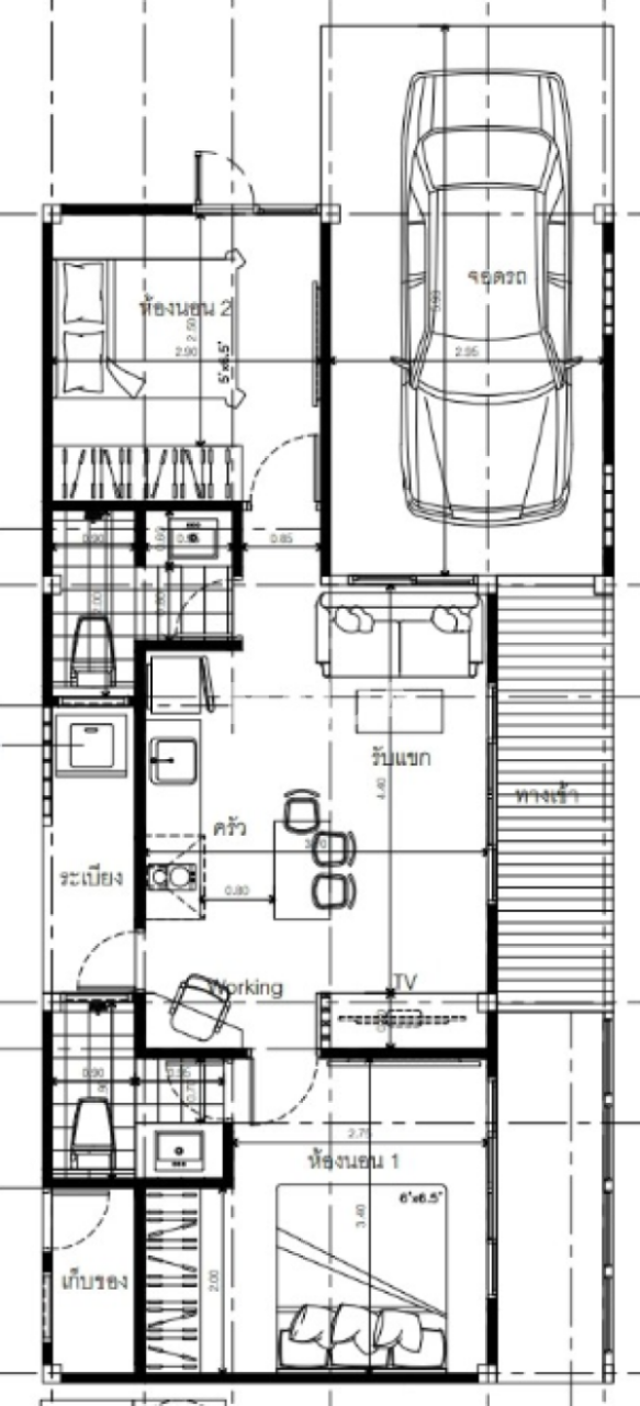 Villa en Pattaya, Tailandia, 96 m² - imagen 2