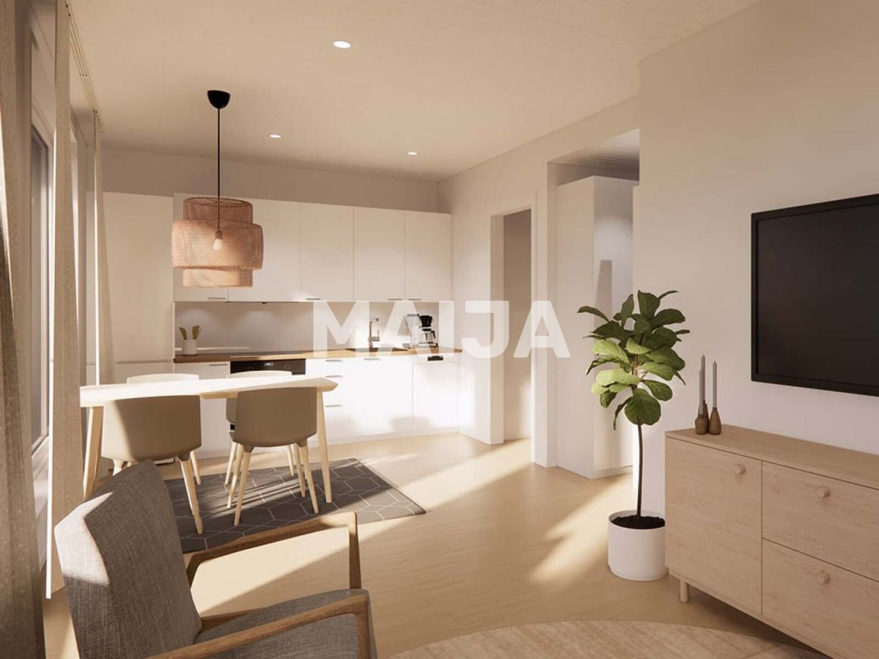 Piso en Kolari, Finlandia, 50.5 m² - imagen 3