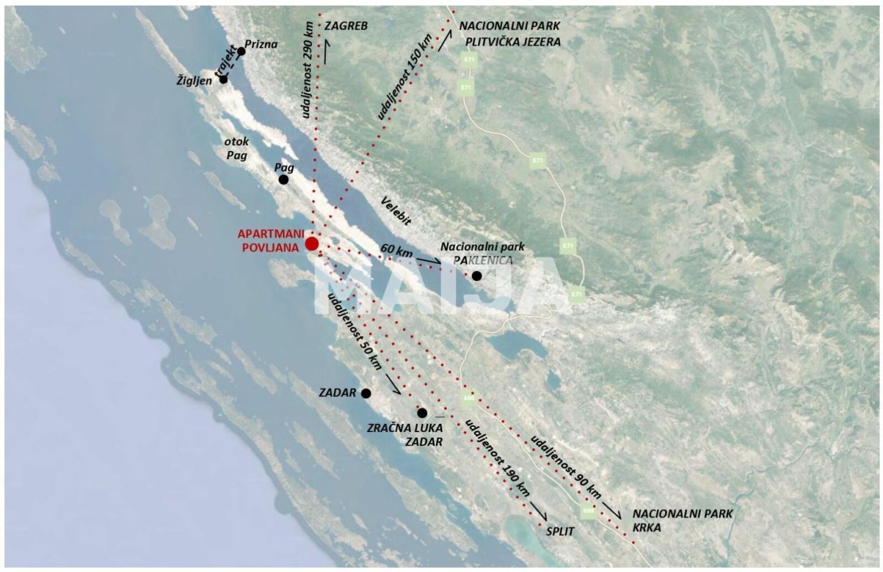 Apartment Povljana, Kroatien, 84 m² - Foto 5