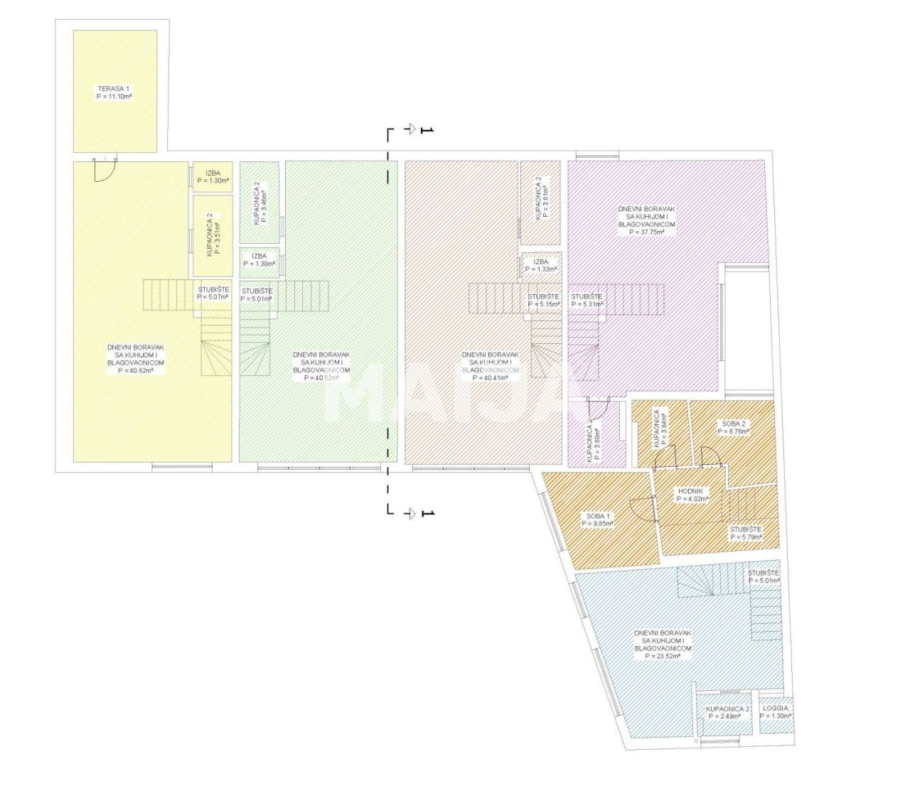 Appartement Zagreb-Donji Grad, Croatie, 75 m² - image 7