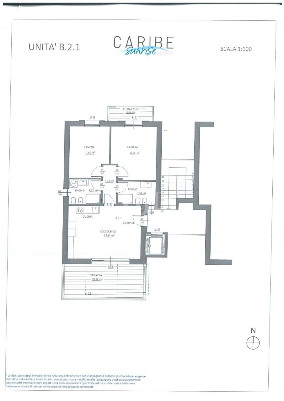 Apartamento en Lido di Jesolo, Italia, 111 m² - imagen 8