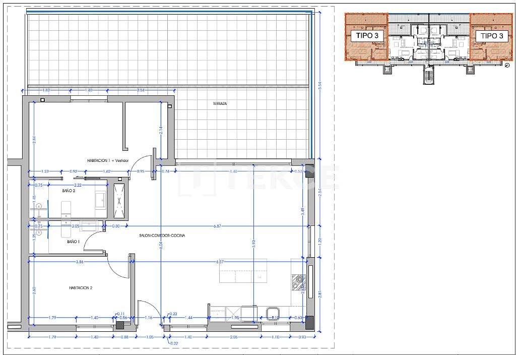 Appartamenti a Benidorm, Spagna, 82 m² - foto 15