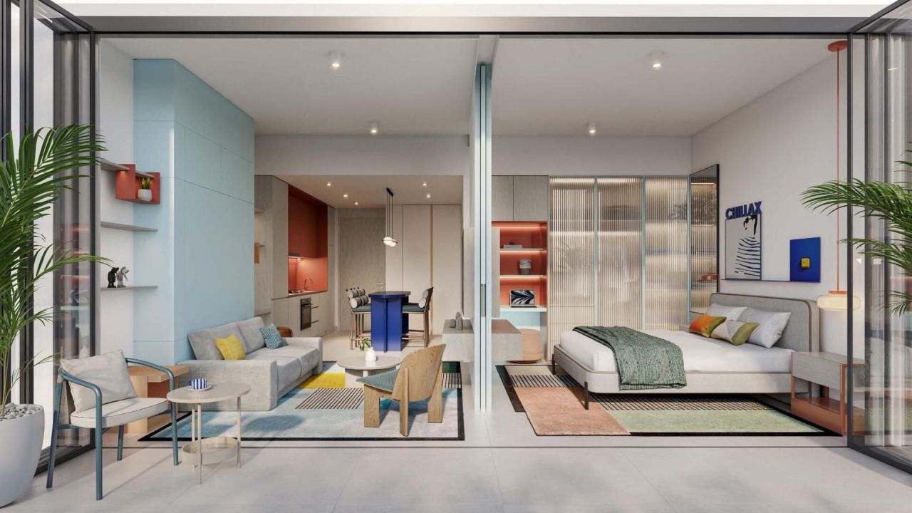 Flat in Dubai, UAE, 58 m² - picture 2