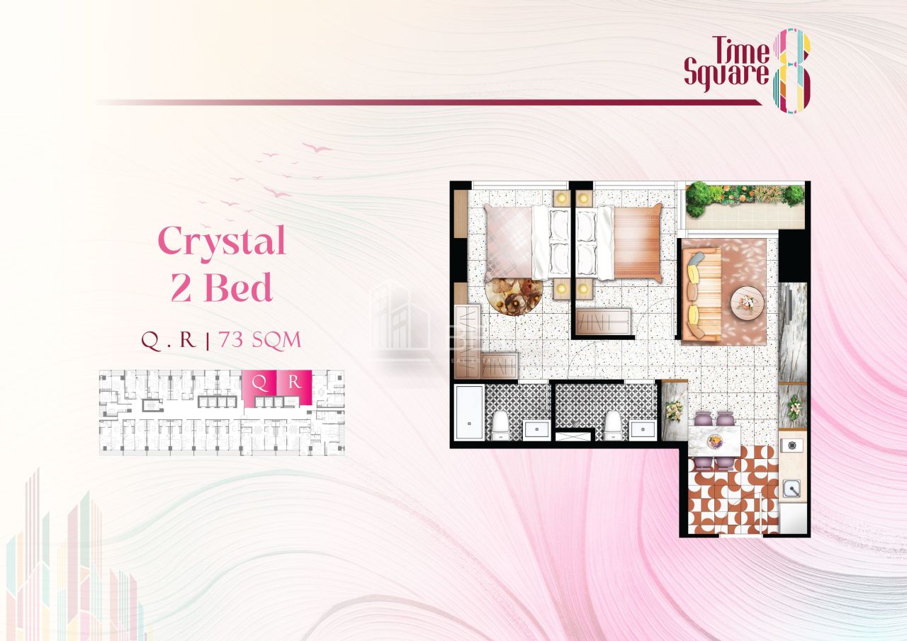 Appartamento a Phnom Penh, Cambogia, 55 m² - foto 6