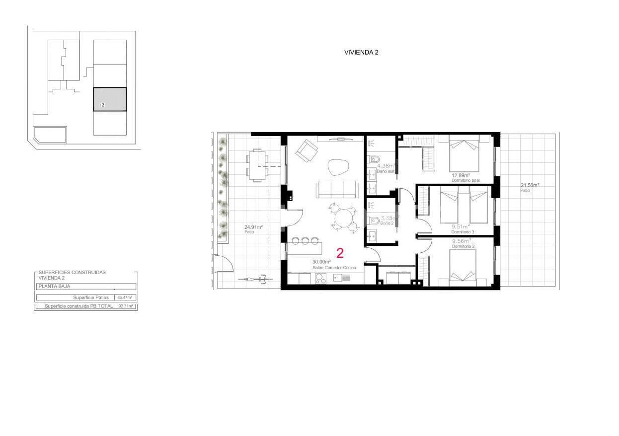 Appartamenti a Pilar de la Horadada, Spagna, 93 m² - foto 10
