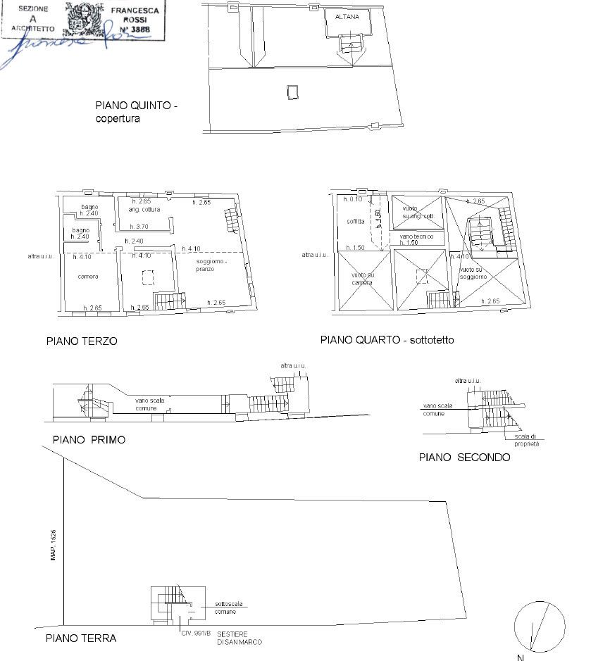 Penthouse in Venedig, Italien, 90 m² - Foto 18