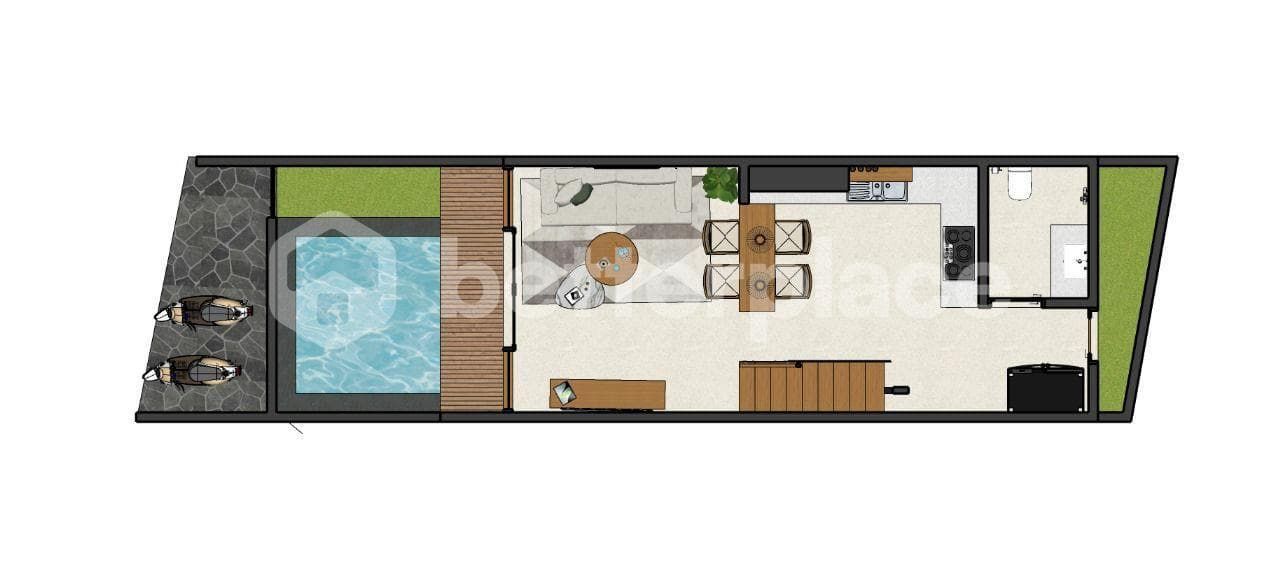 Villa in Canggu, Indonesien, 95 m² - Foto 8
