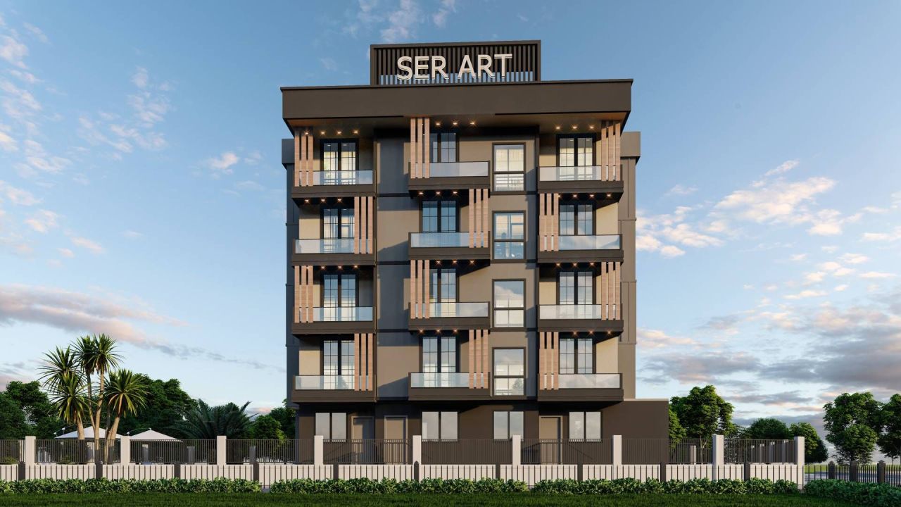 Wohnung in Mersin, Türkei, 40 m² - Foto 2