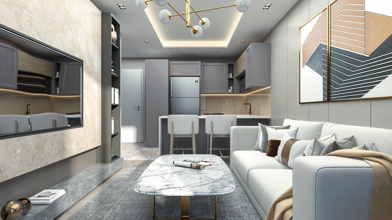 Wohnung in Mersin, Türkei, 44 m² - Foto 2