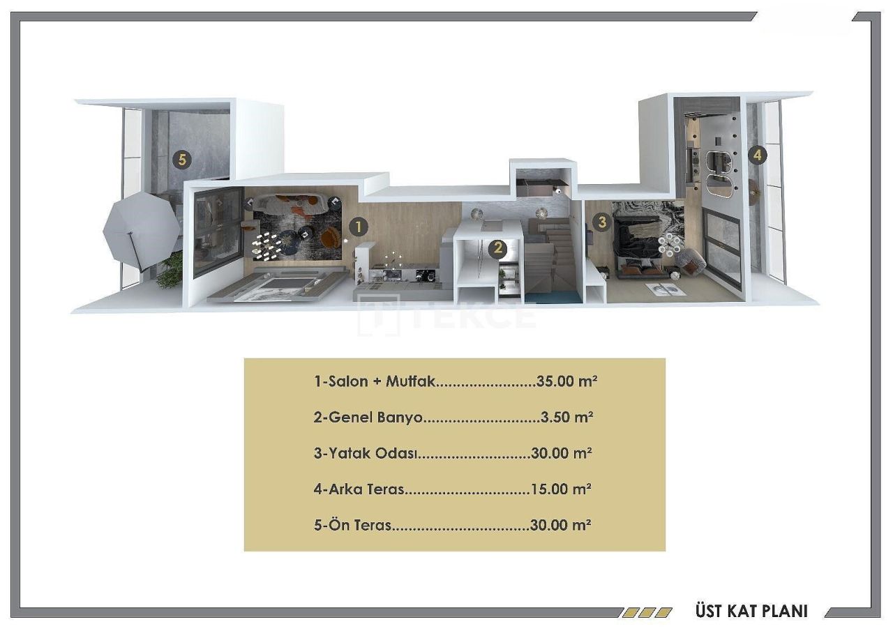 Penthouse Karşıyaka, Turkey, 230 m² - picture 15