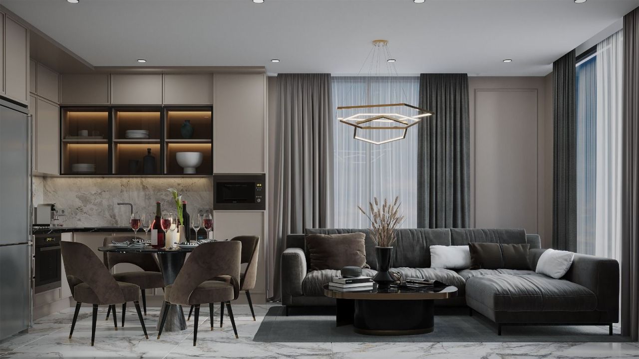 Wohnung in Alanya, Türkei, 59 m² - Foto 1