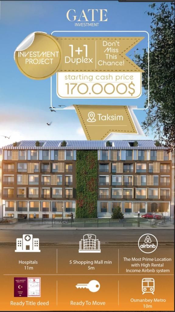 Appartamenti a Istanbul, Turchia, 60 m² - foto 2