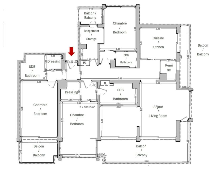 Apartment in Monte Carlo, Monaco, 224 m² - Foto 10