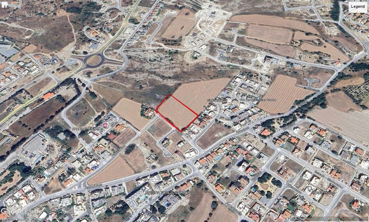 Terreno en Pafos, Chipre, 6 700 m² - imagen 1