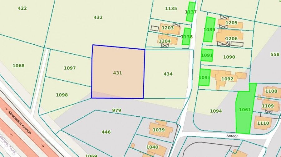 Grundstück in Larnaka, Zypern, 1 714 m² - Foto 1