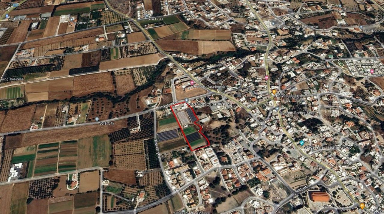 Grundstück in Paphos, Zypern, 4 000 m² - Foto 1