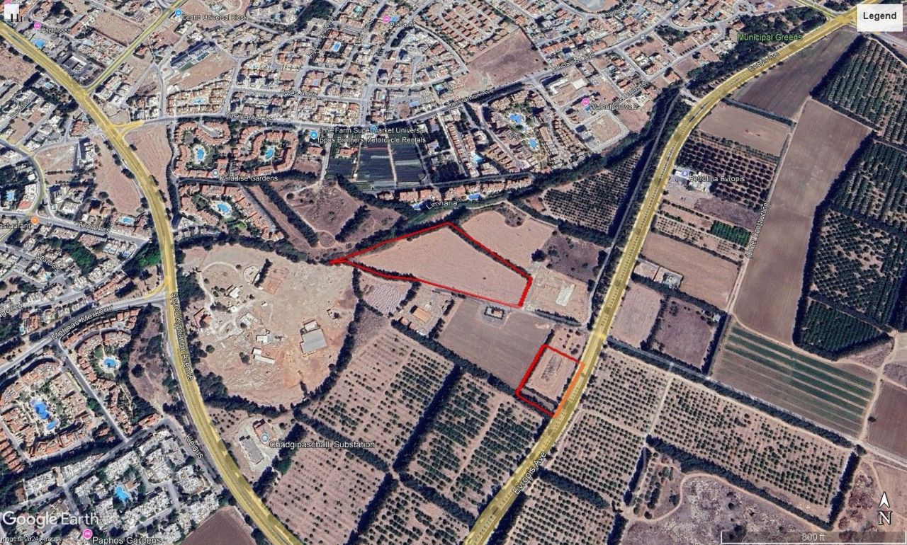 Terrain à Paphos, Chypre, 21 313 m² - image 1