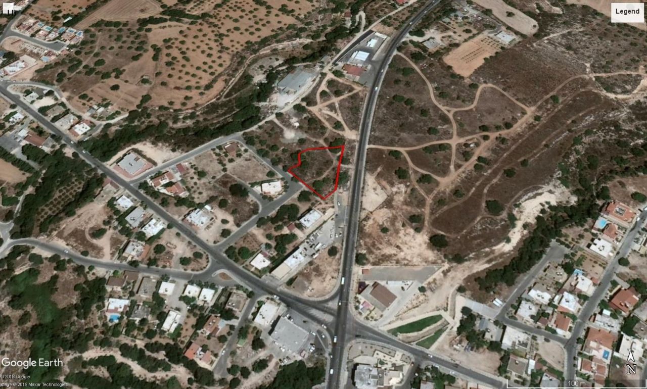 Terreno en Pafos, Chipre, 2 850 m² - imagen 1