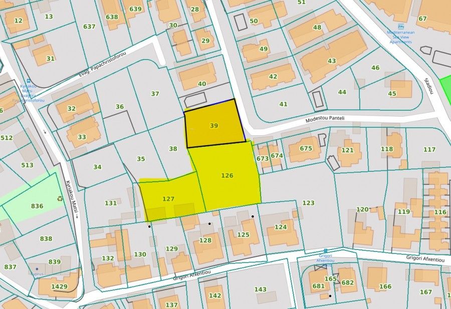 Grundstück in Larnaka, Zypern, 3 390 m² - Foto 1