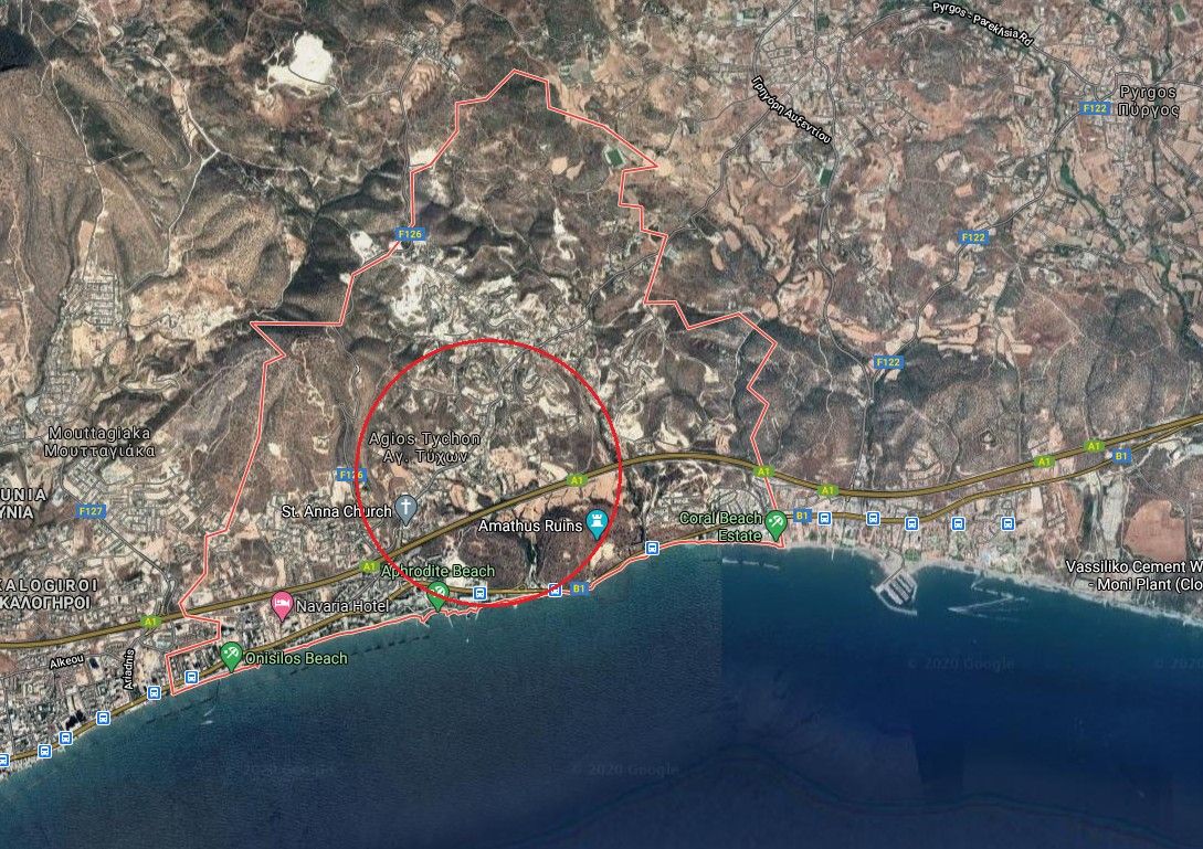 Grundstück in Limassol, Zypern, 2 269 m² - Foto 1