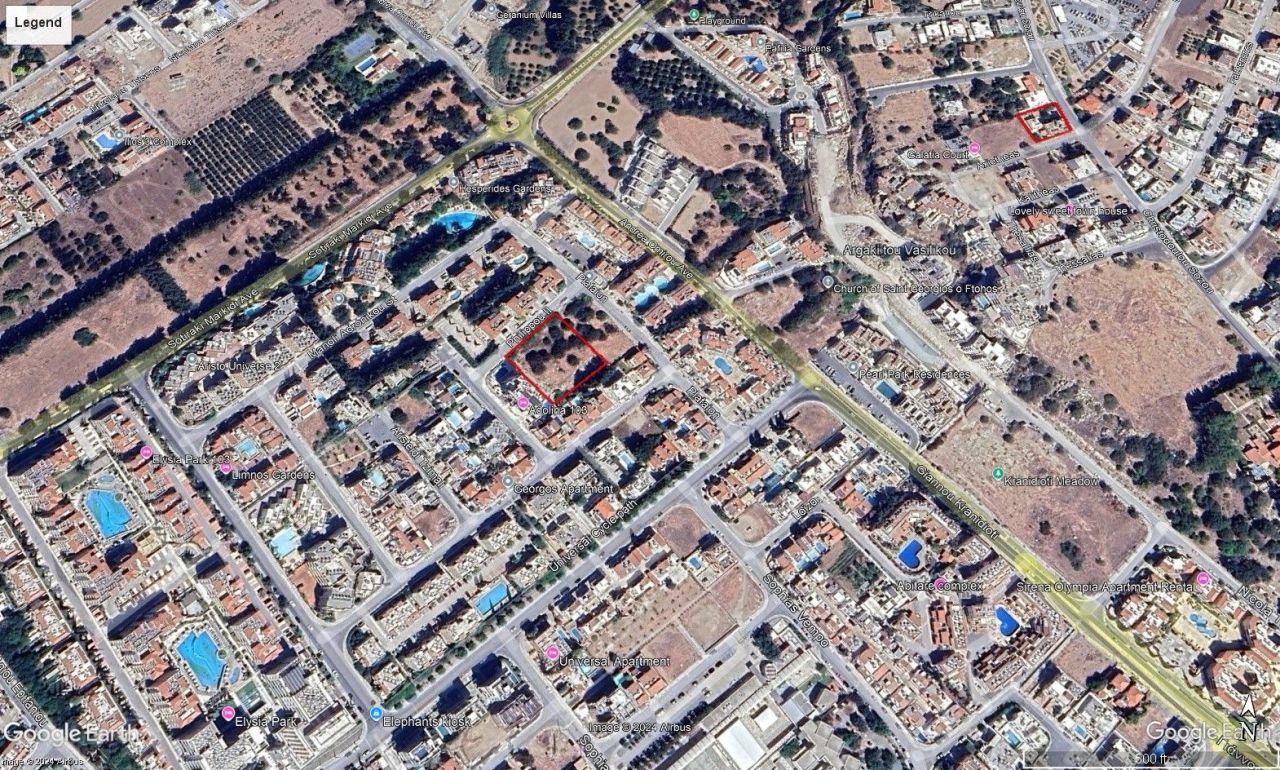 Terreno a Paphos, Cipro, 2 629 m2 - foto 1